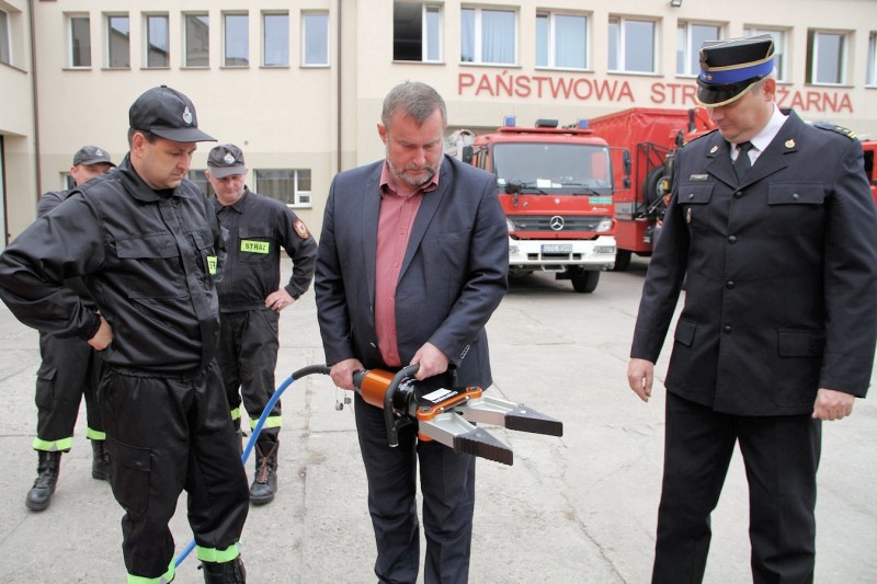 Mirosław Pobłocki - Spotkanie z tczewskimi strażakami